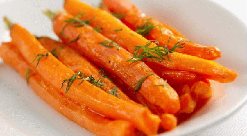 Отварная морковь